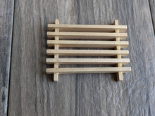Load image into Gallery viewer, Soap Dish WOOD & MESH Soap Savers