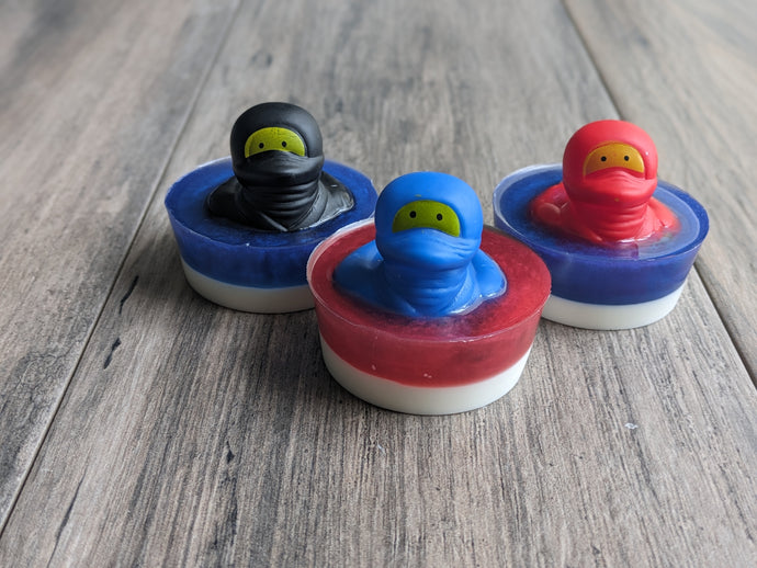 NINJA Ducks Rubber Duck Kids Soap CITRUS
