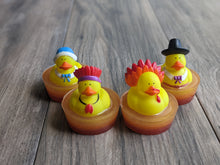 Load image into Gallery viewer, THANKSGIVING Rubber Duck Soap AUTUMN FALL