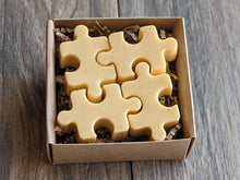 Load image into Gallery viewer, Autism Puzzle Piece Soap  Sulfate Paraben Free Set of 4 Multicolor Variety of Scents