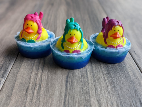 MERMAID Ducks Rubber Duck Kids Soap