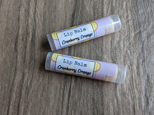 Seasonal Lip Balm ORANGE VANILLA COFFEE VANILLA ESPRESSO PEPPERMINT MOCHA Fall Winter