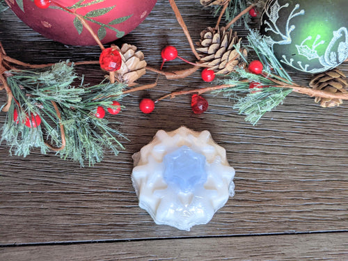 Snowflake Soap Wintergreen - Individual And Gift Set - CHRISTMAS