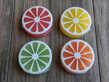 Load image into Gallery viewer, SUMMER SEASONAL Fruit Slice Soap Bars REFRESHING CITRUS