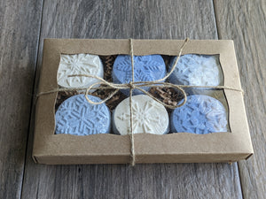 Holiday SNOWFLAKE Shower Steamers CHRISTMAS