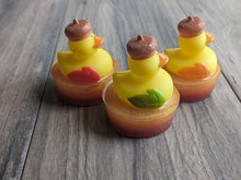 Load image into Gallery viewer, ACORN Rubber Duck Kids Soap AUTUMN FALL THANKSGIVING