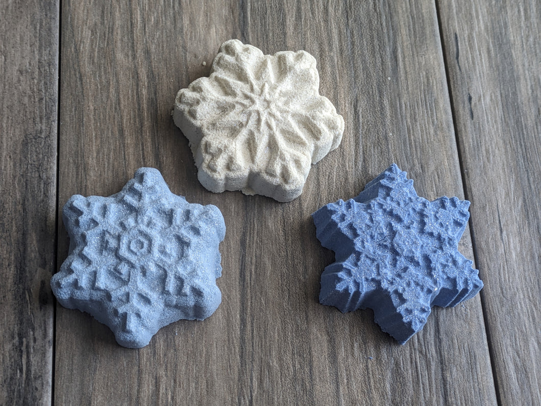 SNOWFLAKE Bath Bomb Gift Set CHRISTMAS