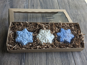 SNOWFLAKE Bath Bomb Gift Set CHRISTMAS