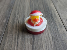 Load image into Gallery viewer, CHRISTMAS Rubber Duck Kids Soap SANTA REINDEER SNOWMAN Ducks