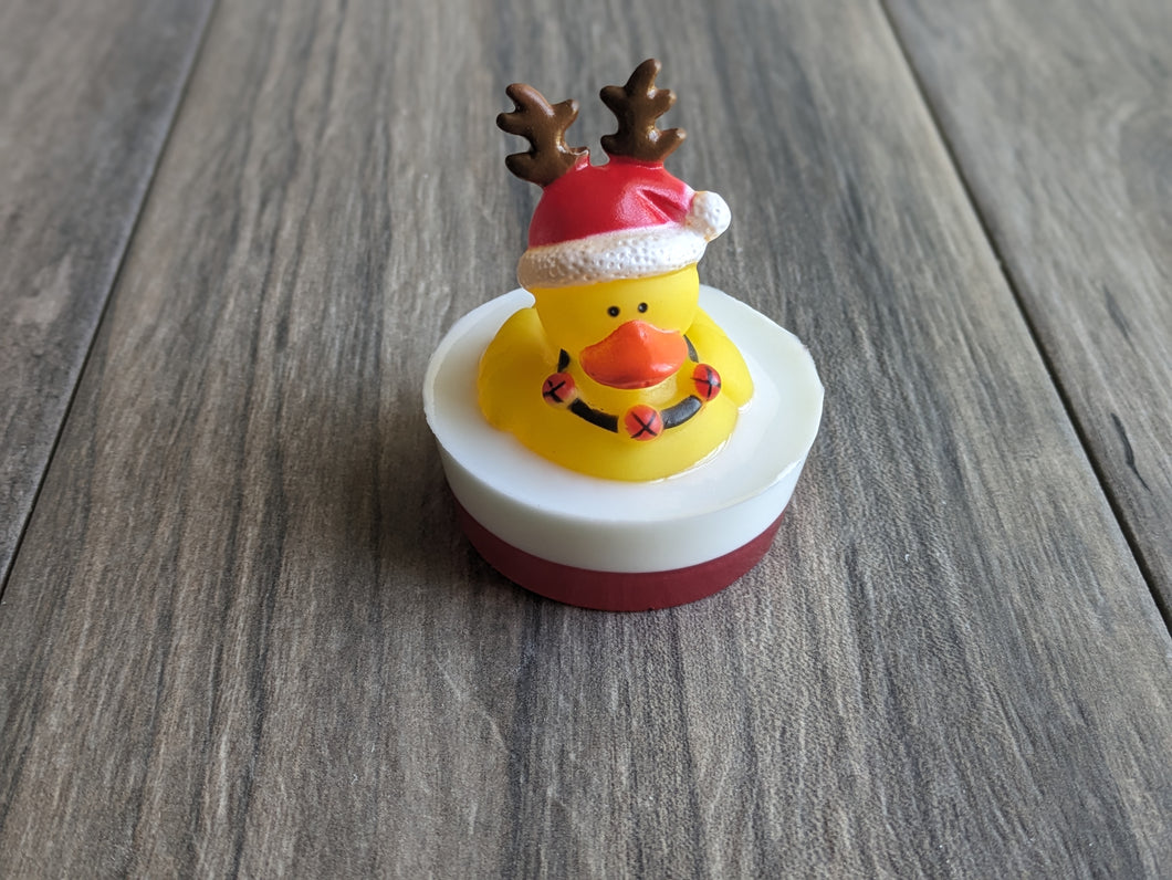 CHRISTMAS Rubber Duck Kids Soap SANTA REINDEER SNOWMAN Ducks