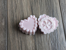 Load image into Gallery viewer, Loofah Soap HEART Shape VALENTINE&#39;S Two Scent Options