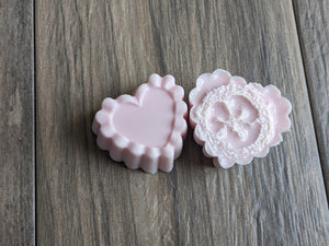 Loofah Soap HEART Shape VALENTINE'S Two Scent Options