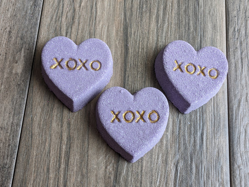 CONVERSATION HEART Bath Bomb XOXO VALENTINE'S DAY