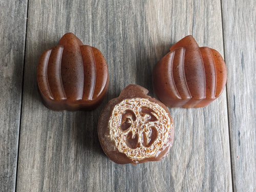 Pumpkin Loofah Soap AUTUMN FALL