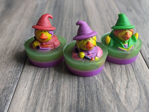 WITCH Rubber Duck Kids Soap HALLOWEEN AUTUMN FALL