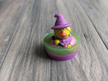 Load image into Gallery viewer, WITCH Rubber Duck Kids Soap HALLOWEEN AUTUMN FALL