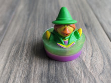 Load image into Gallery viewer, WITCH Rubber Duck Kids Soap HALLOWEEN AUTUMN FALL