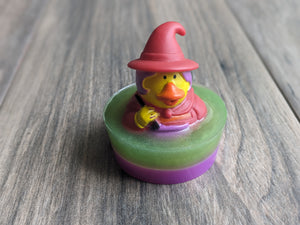 WITCH Rubber Duck Kids Soap HALLOWEEN AUTUMN FALL