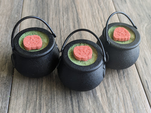 CAULDRON Bath Bombs with Toy HALLOWEEN FALL