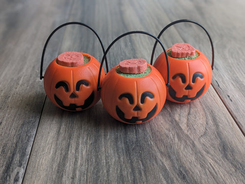 JACK O' LANTERN Bath Bombs with Toy HALLOWEEN FALL
