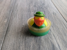 Load image into Gallery viewer, St PATRICK'S DAY Ducks Rubber Duck Kids Soap