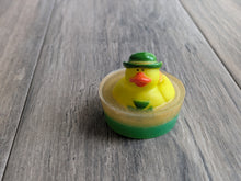Load image into Gallery viewer, St PATRICK'S DAY Ducks Rubber Duck Kids Soap
