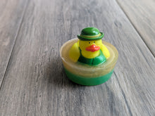 Load image into Gallery viewer, St PATRICK'S DAY Ducks Rubber Duck Kids Soap