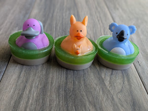 AUSTRALIAN OUTBACK Ducks Rubber Duck Kids Soap SPRING – Jacobs Ladder