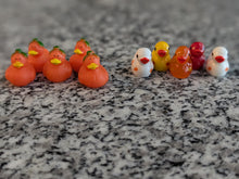 Load image into Gallery viewer, FALL Micro Duck TOY Bath Bomb SPLASH PAINTED 2 Choices
