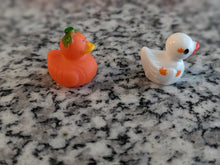Load image into Gallery viewer, FALL Micro Duck TOY Bath Bomb SPLASH PAINTED 2 Choices