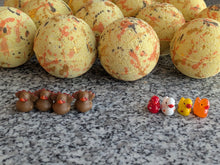 Load image into Gallery viewer, TURKEY Micro Duck TOY Bath Bomb FALL AUTUMN THANKSGIVING