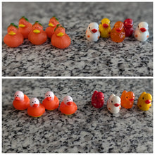 Load image into Gallery viewer, FALL Micro Duck TOY Bath Bomb SPLASH PAINTED 2 Choices