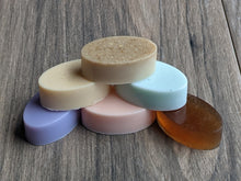 Load image into Gallery viewer, TRAVEL GUEST Mini Soap Lavender Lemongrass Mint Oatmeal Citrus Cedarwood Rosemary