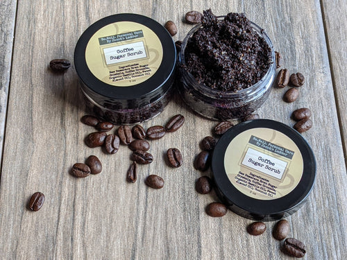 Coffee Sugar Scrub - Exfoliating - Seasonal FALL AUTUMN