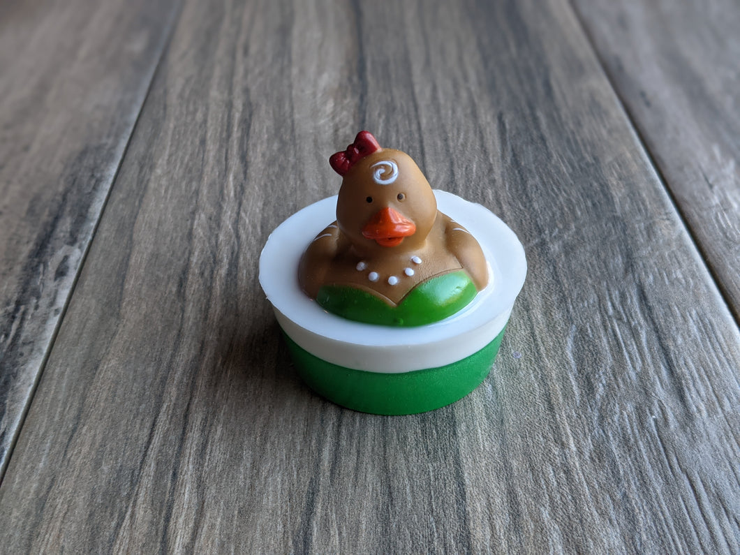 Gingerbread Ducks Rubber Duck Kids Soap CHRISTMAS