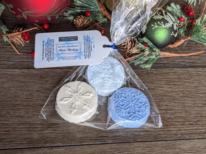 Holiday SNOWFLAKE Shower Steamers CHRISTMAS