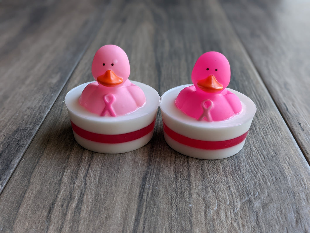 BREAST CANCER AWARENESS Rubber Duck Kids Soap