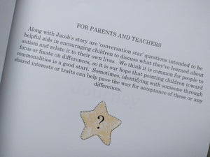 Book - Jacob's Journey, A Personal Autism Story Awareness Acceptance